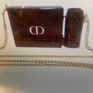 Dior Limited Edition Lip Coffret Lipstick Crossbody Clutch